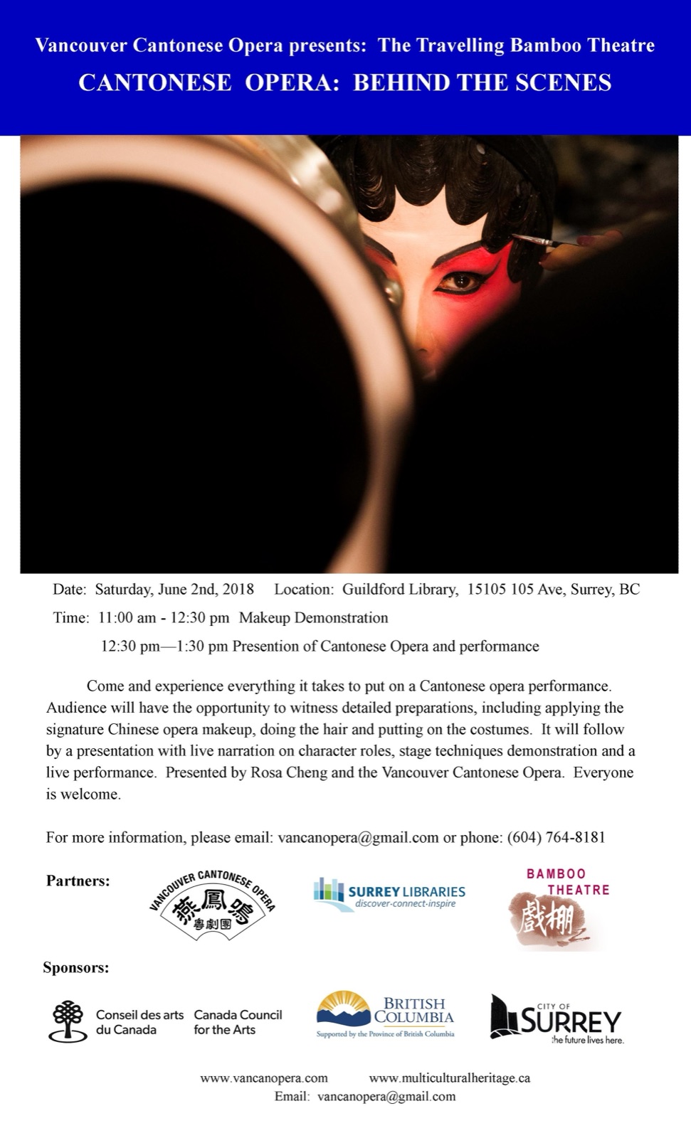 Outreach Programs poster, 2018